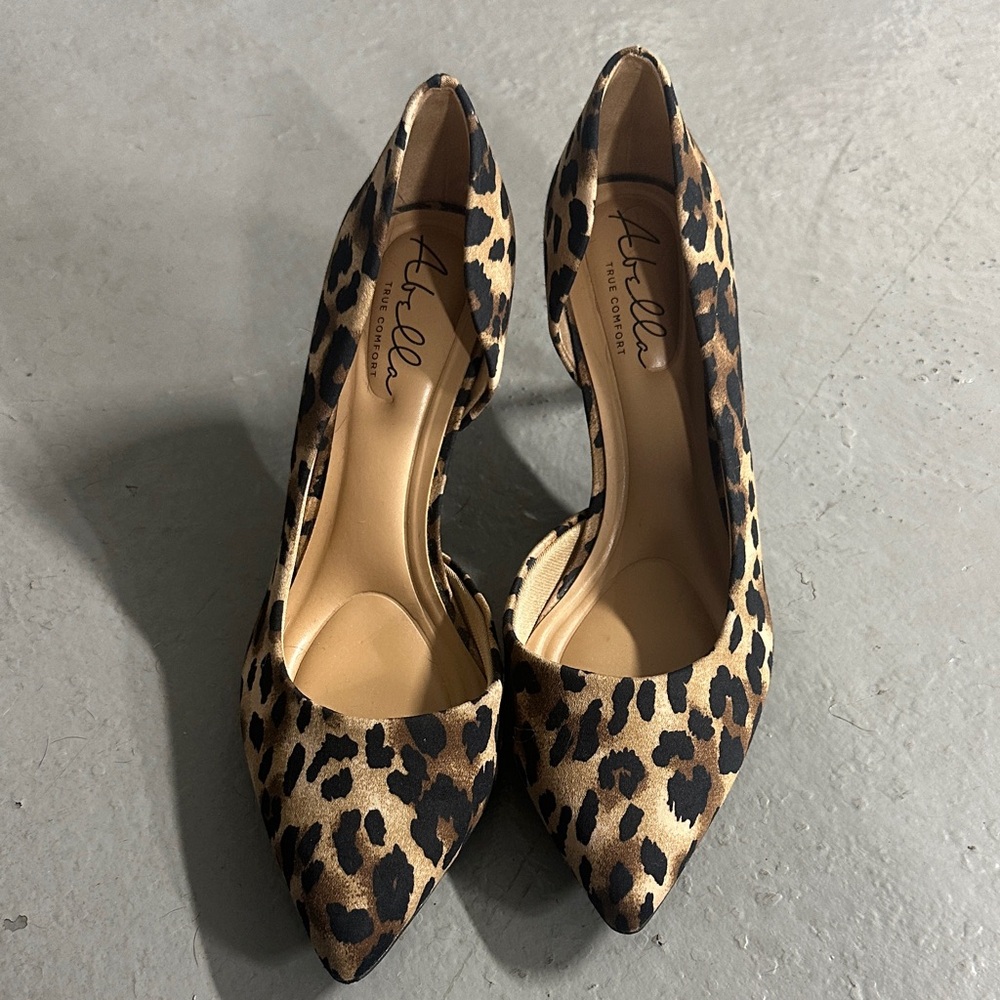 Abella Leopard Print Heels